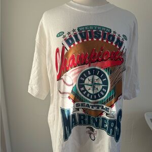 Vintage Seattle Mariners Shirt 1995 NEW WITH TAGS